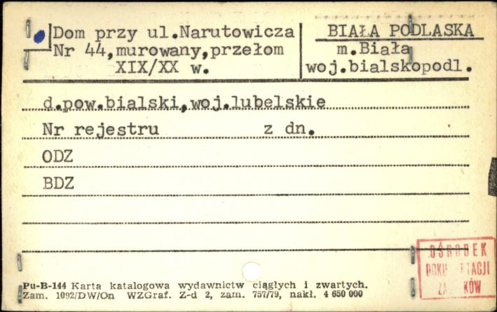 dom, skan 1