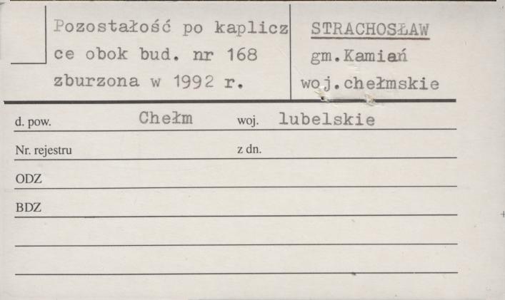 pozostałość po kapliczce, skan 1