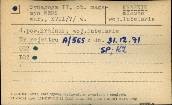 synagoga II, skan 1