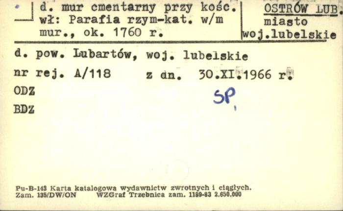 mur cmentarny przy kość, skan 1