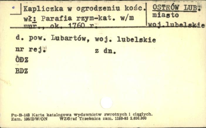 kaplicz w ogrodzeniu kość., skan 1