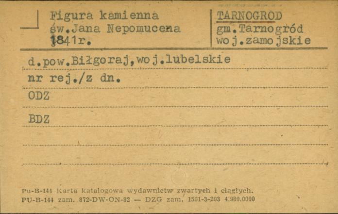 figurka św. Jana Nepomucena, skan 1