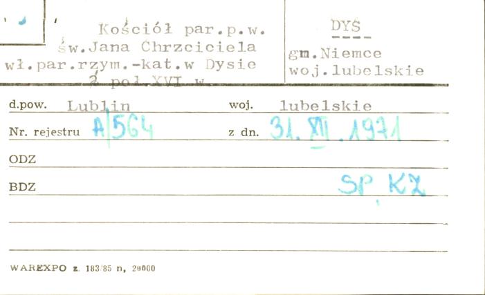 kościół par. pw. św. Jana Chrzciciela, skan 1