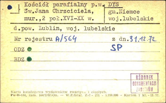 kościół par. pw. św. Jana Chrzciciela, skan 3