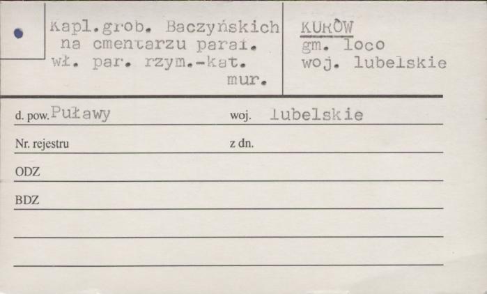 kaplica grobowa Baczyńskich, skan 1