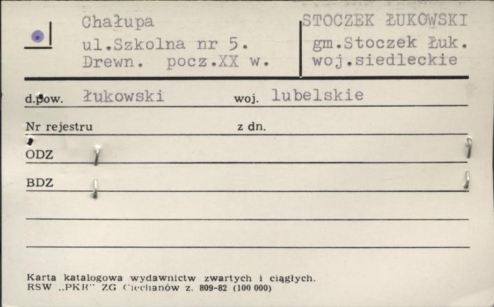 chałupa, skan 2