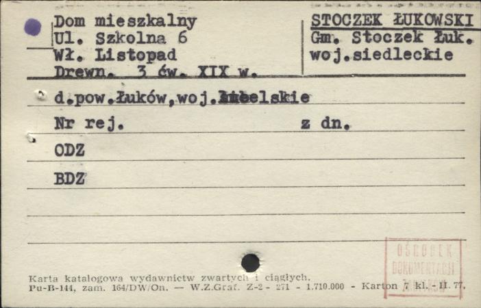 chałupa, skan 1