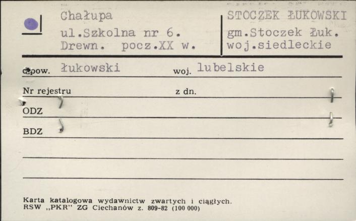 chałupa, skan 2