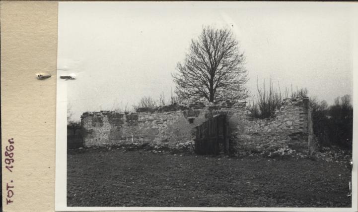 chlewnia folwarczna - pozostałości, skan 2