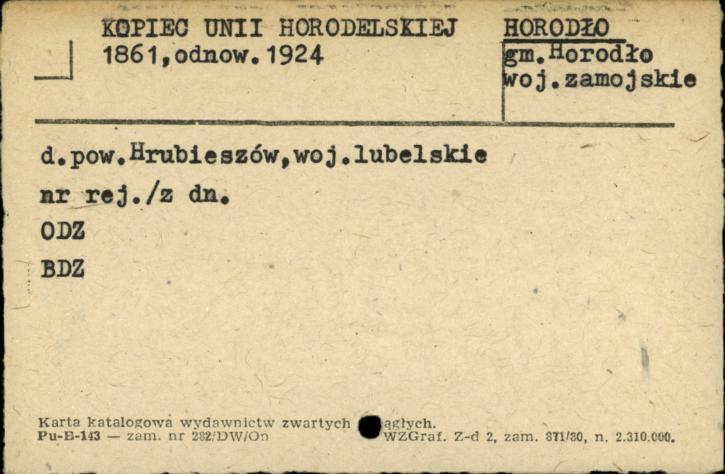 kopiec Unii Horodelskiej, skan 1