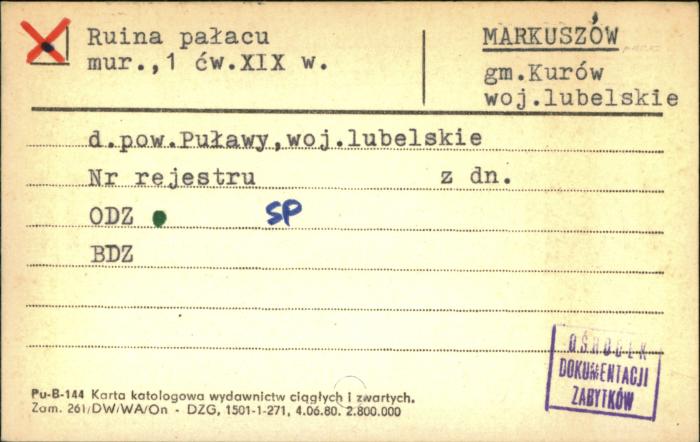 ruina pałacu, skan 1
