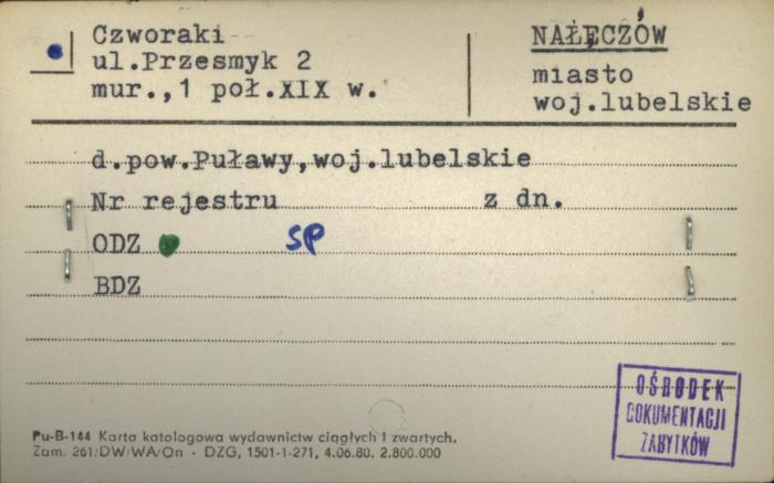 czworaki, skan 1