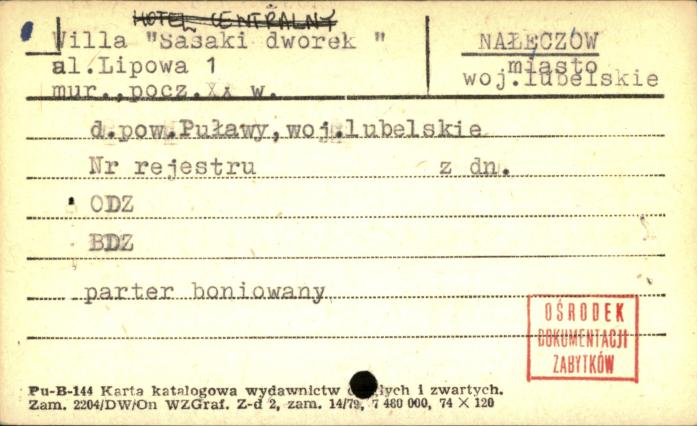willa Sasaki dworek, skan 1