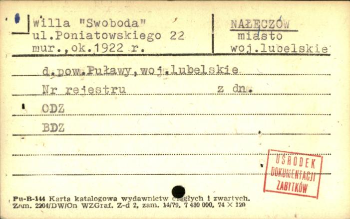 willa Swoboda, skan 1