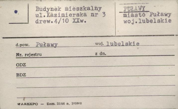 budynek mieszkalny, skan 1