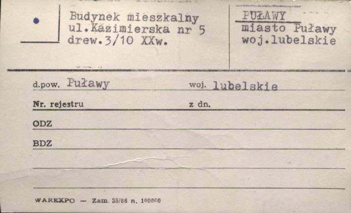 budynek mieszkalny, skan 1