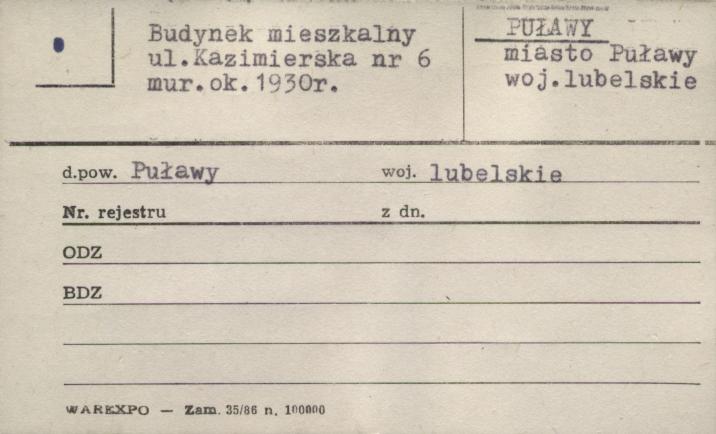 budynek mieszkalny, skan 1