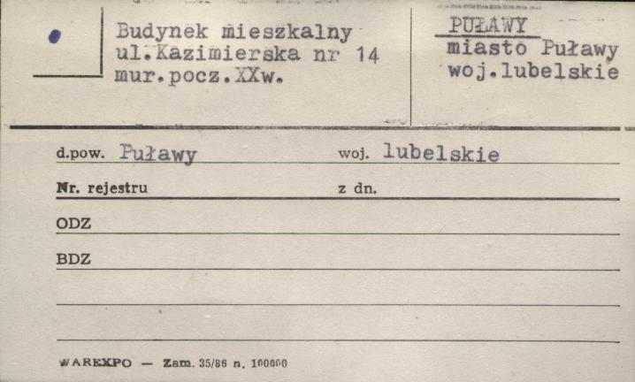 budynek mieszkalny, skan 1