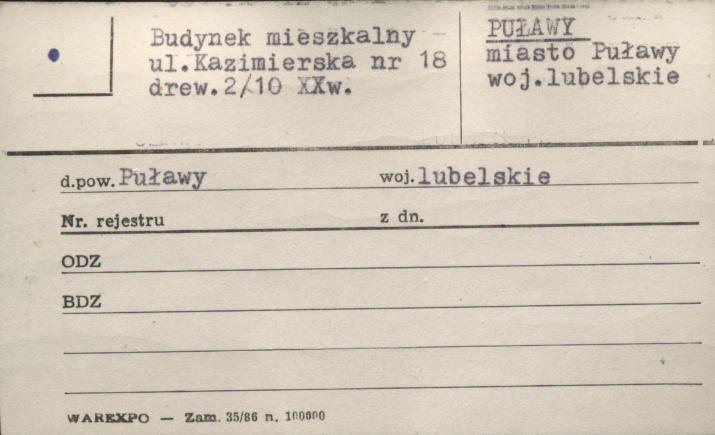 budynek mieszkalny, skan 1