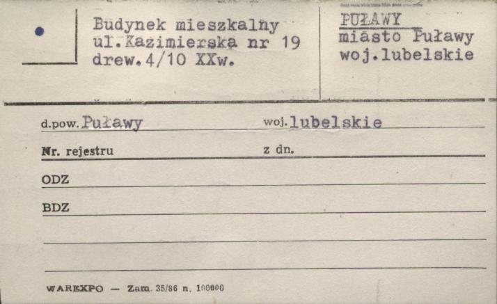 budynek mieszkalny, skan 1
