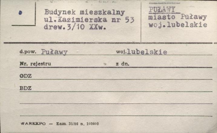 budynek mieszkalny, skan 1