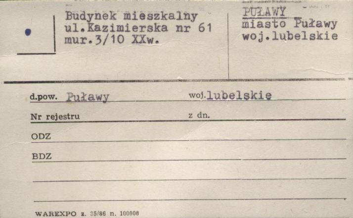 budynek mieszkalny, skan 1