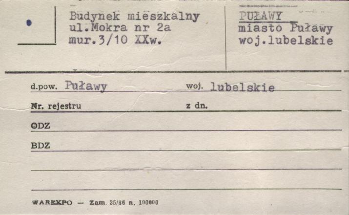 budynek mieszkalny, skan 1