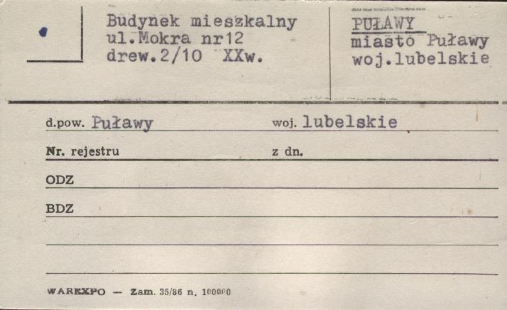 budynek mieszkalny, skan 1