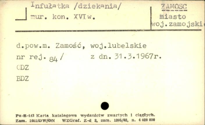 infułatka (dziekania), skan 1