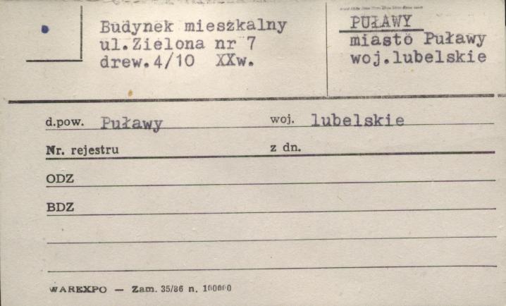 budynek mieszkalny, skan 1