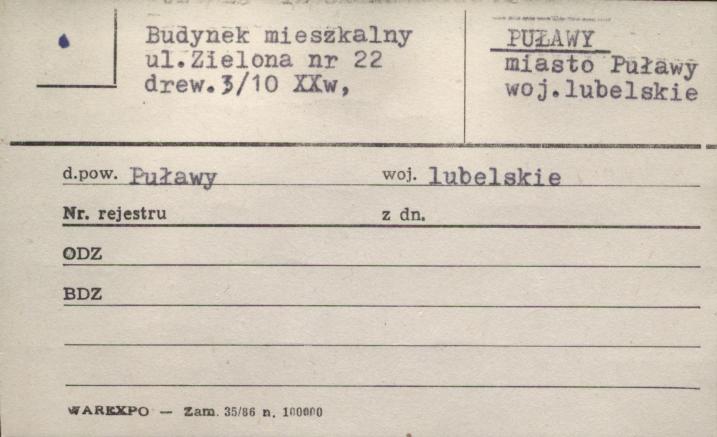 budynek mieszkalny, skan 1