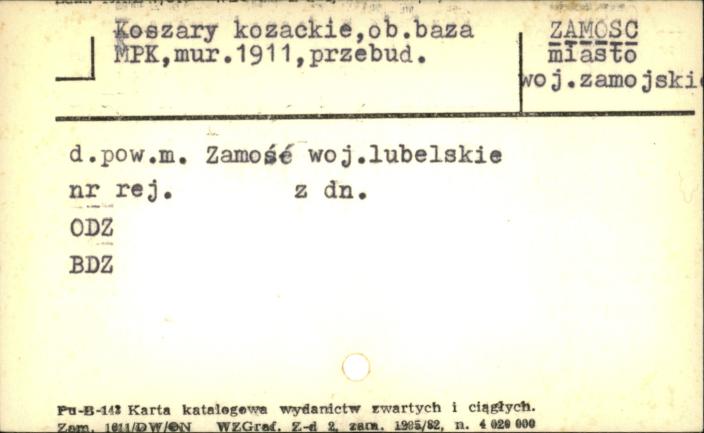koszary kozackie, ob. baza MPK, skan 1
