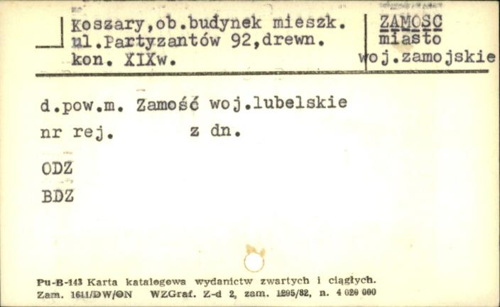 koszary, ob. budynek mieszk,, skan 1