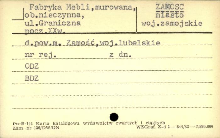 fabryka mebli, ob. nieczynna, skan 1