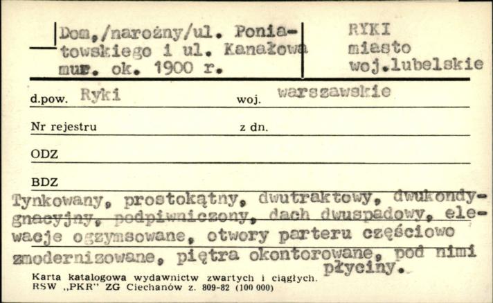 dom (narożny), skan 1