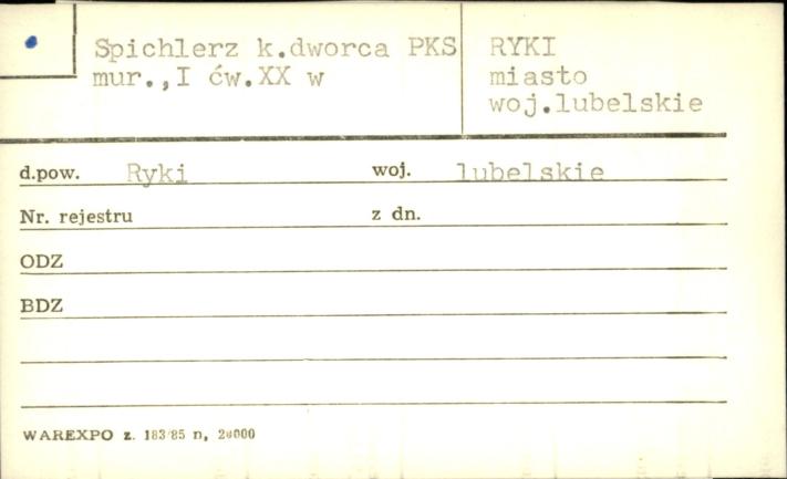 spichlerz k. dworca PKS, skan 1
