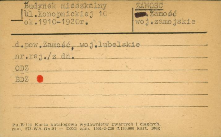 budynek mieszkalny, skan 1