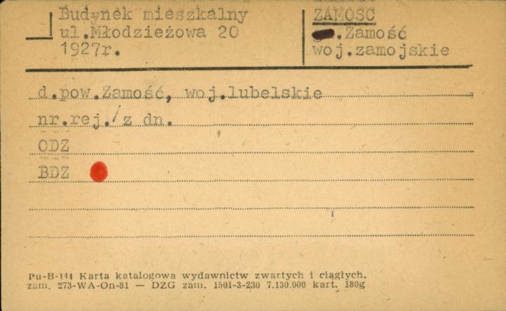 budynek mieszkalny, skan 1