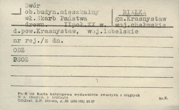 dwór, ob. budyn. mieszkalny, skan 1