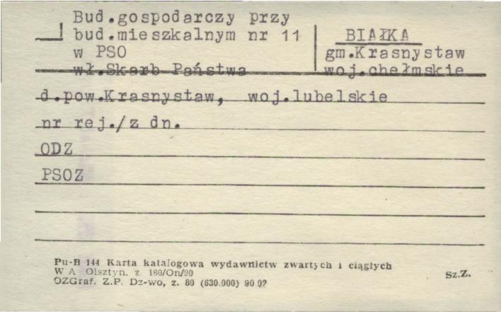 budynek gospodarczy przy budynku mieszkalnym, skan 1