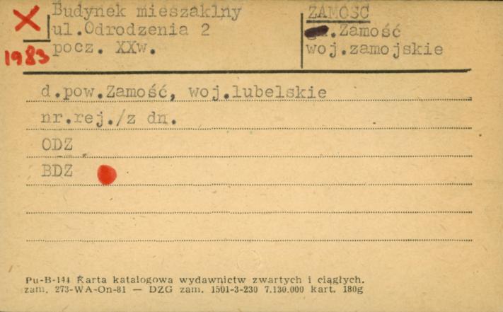budynek mieszkalny, skan 1