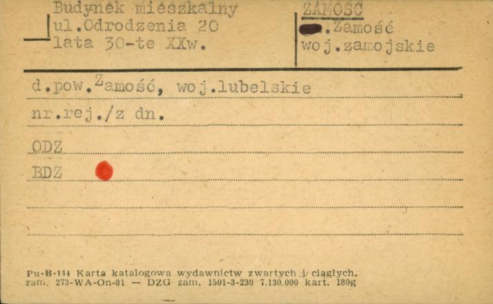 budynek mieszkalny, skan 1