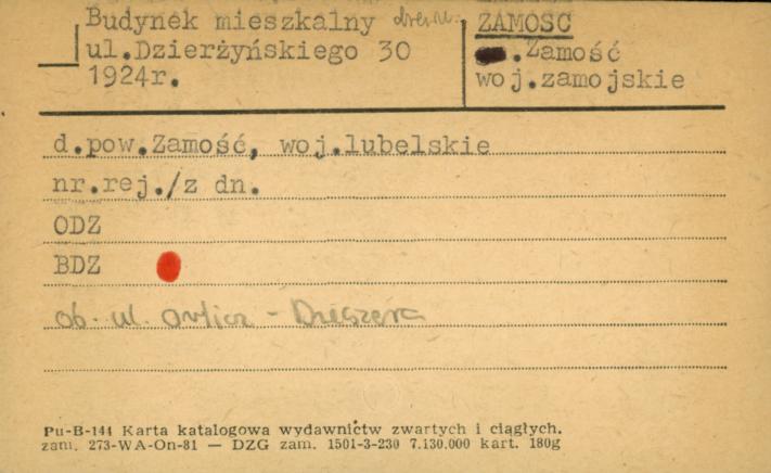 budynek mieszkalny, skan 1