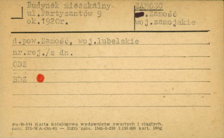 budynek mieszkalny, skan 1