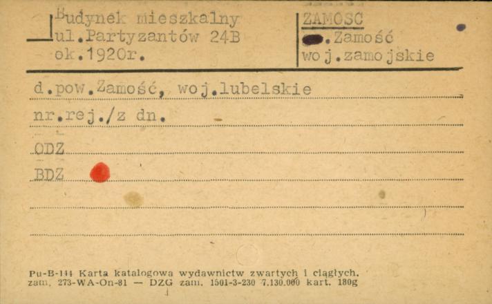 budynek mieszkalny, skan 1