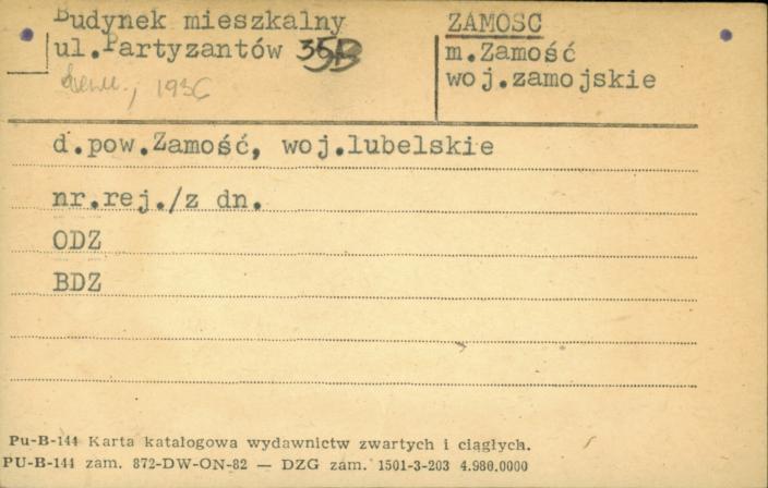 budynek mieszkalny, skan 1