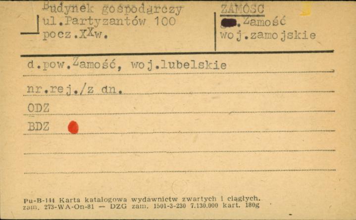 budynek gospodarczy, skan 1