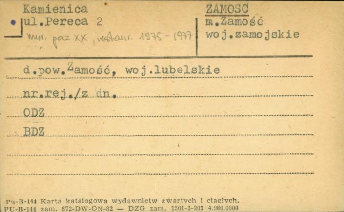 kamienica, skan 1
