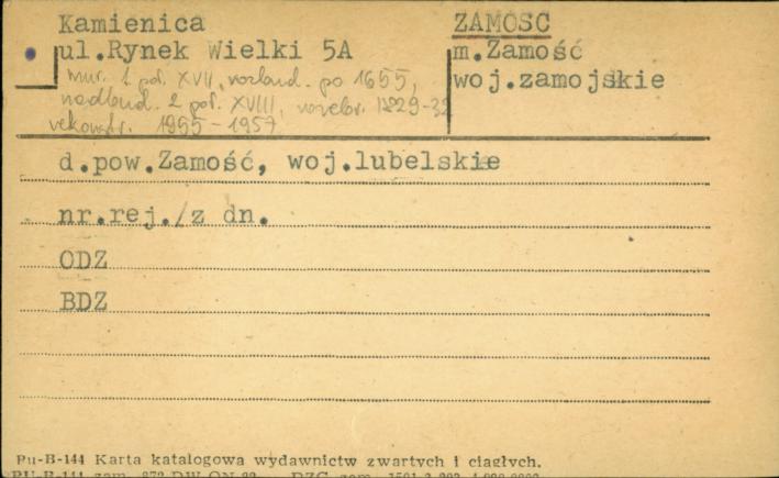 kamienica, skan 1