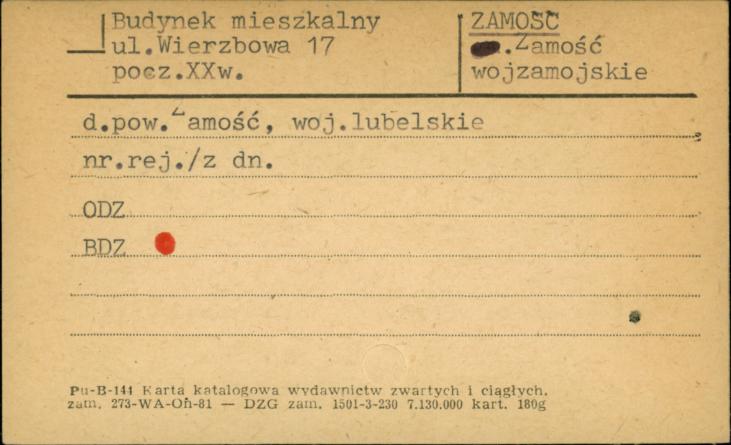 budynek mieszkalny, skan 1